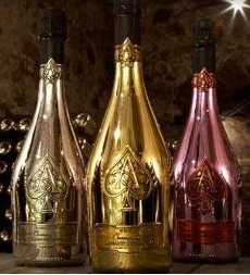 Коллекция шампанского Armand de Brignac