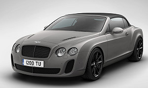 Bentley Supersports Ice Speed Record Convertible: танцы на льду