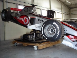 F1Showcar Motion Simulator