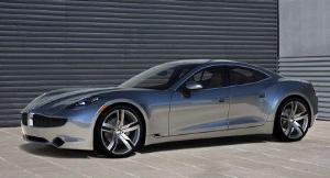 Окончательный вариант Fisker Karma на выставке в Детройте