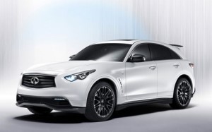 Infiniti FX, разработанный вместе с Себастьяном Феттелем